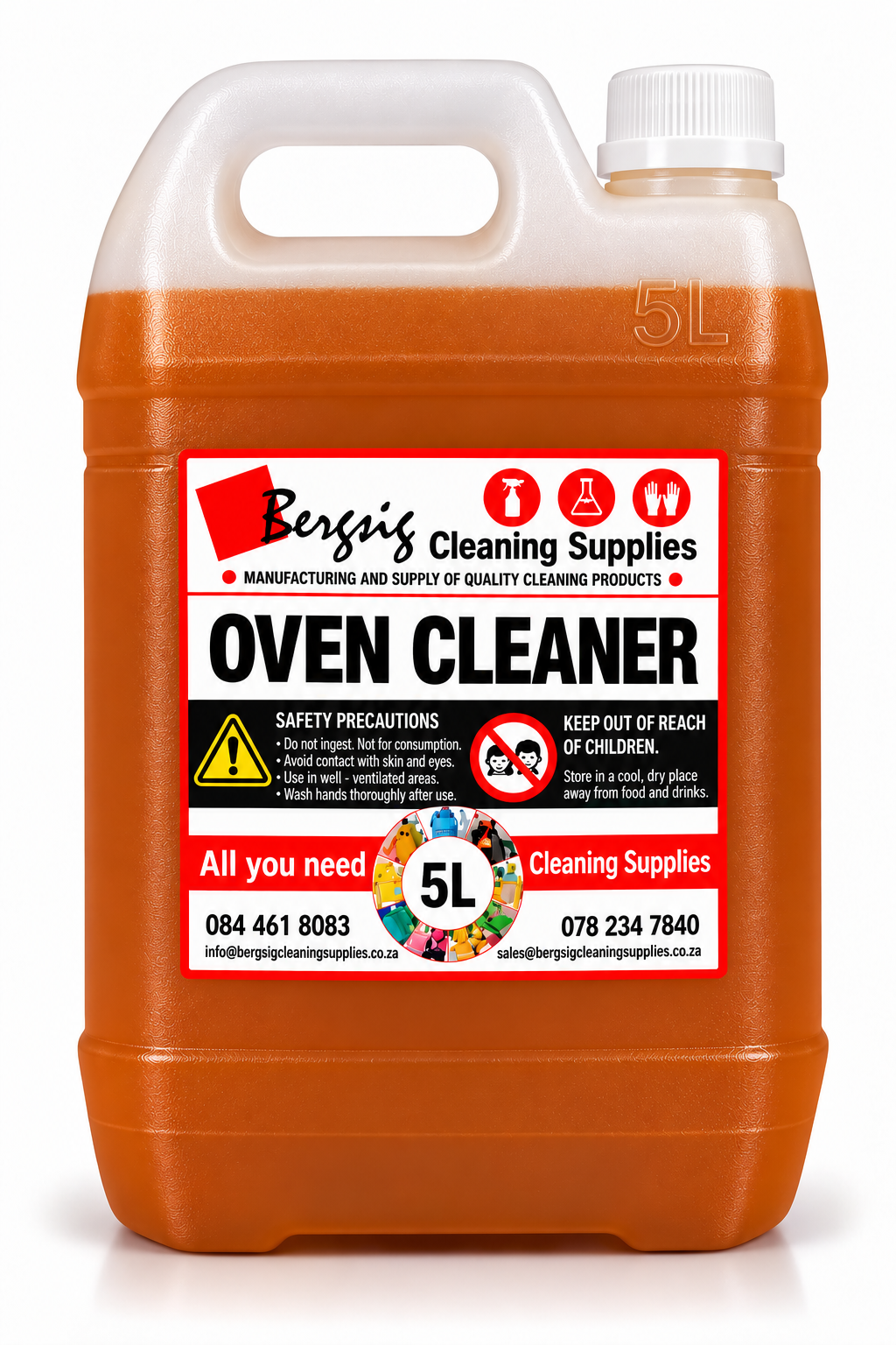 Oven Cleaner Brown 5L